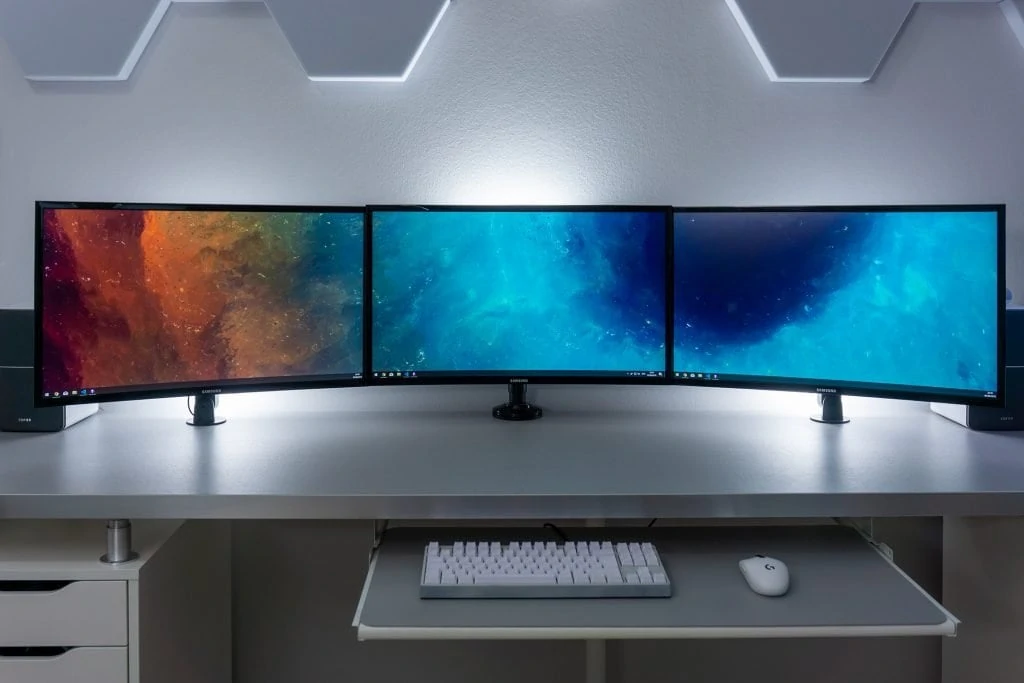 Use bias lighting to relieve video game eye strain