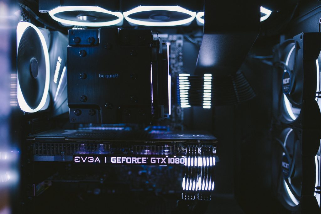 RGB cable combs in full display