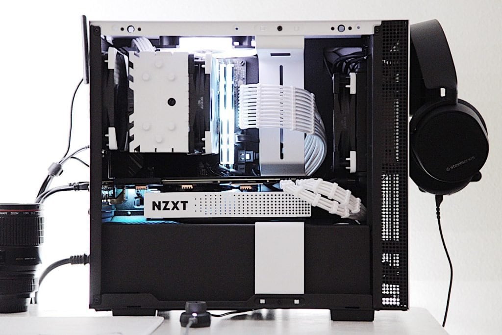 Custom sleeved PSU cables are key