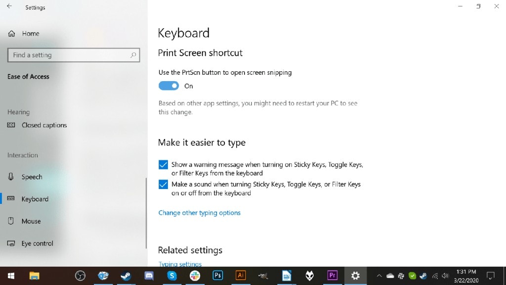 Remap what your print screen key does