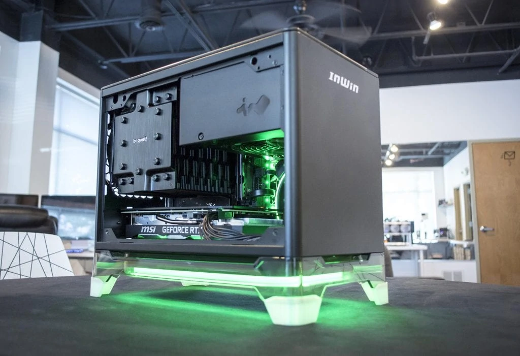 Example of completed gaming pc 