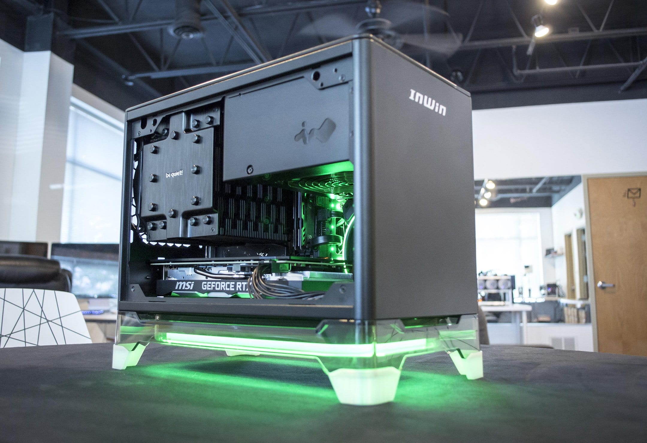 Mini ITX PC case example