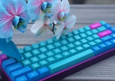 carohermy’s “Orchid” Mechanical Keyboard
