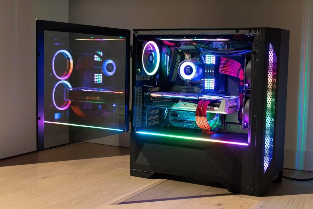 Lian Li Lancool II build example