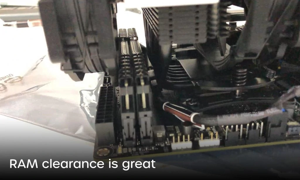 tight RAM clearance example