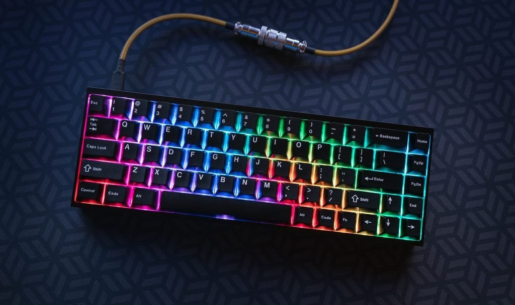 custom RGB mechanical keyboard