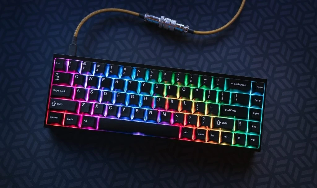 custom RGB mechanical keyboard