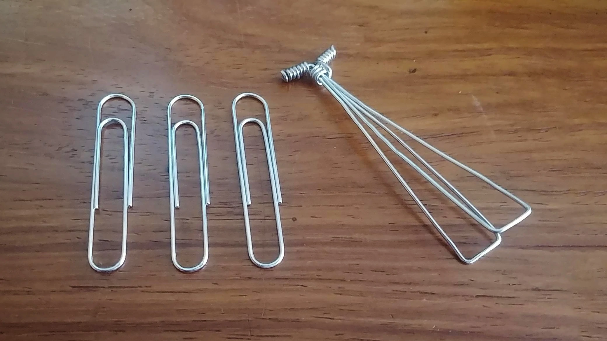 paperclip diy keycap puller