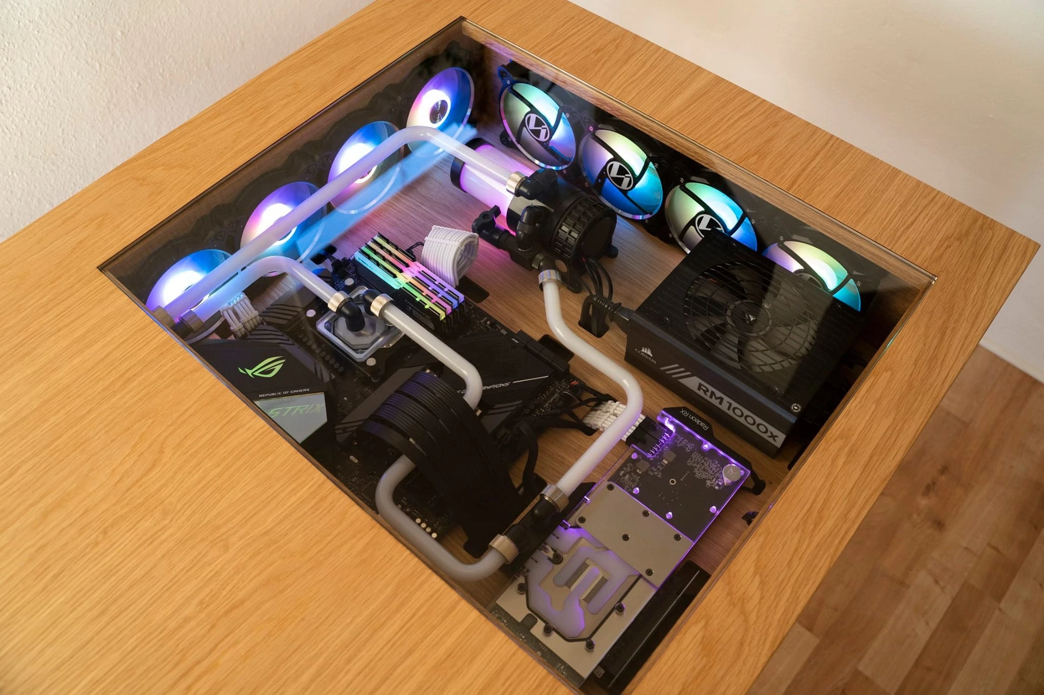 MA Modified’s Desk (PC Build)