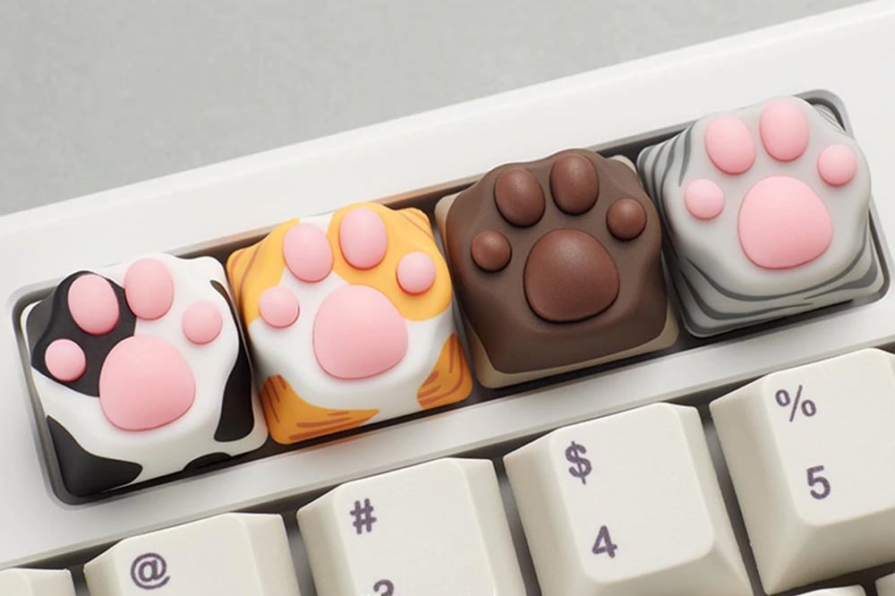 Cat Paw Artisan Keycap by I-Deal