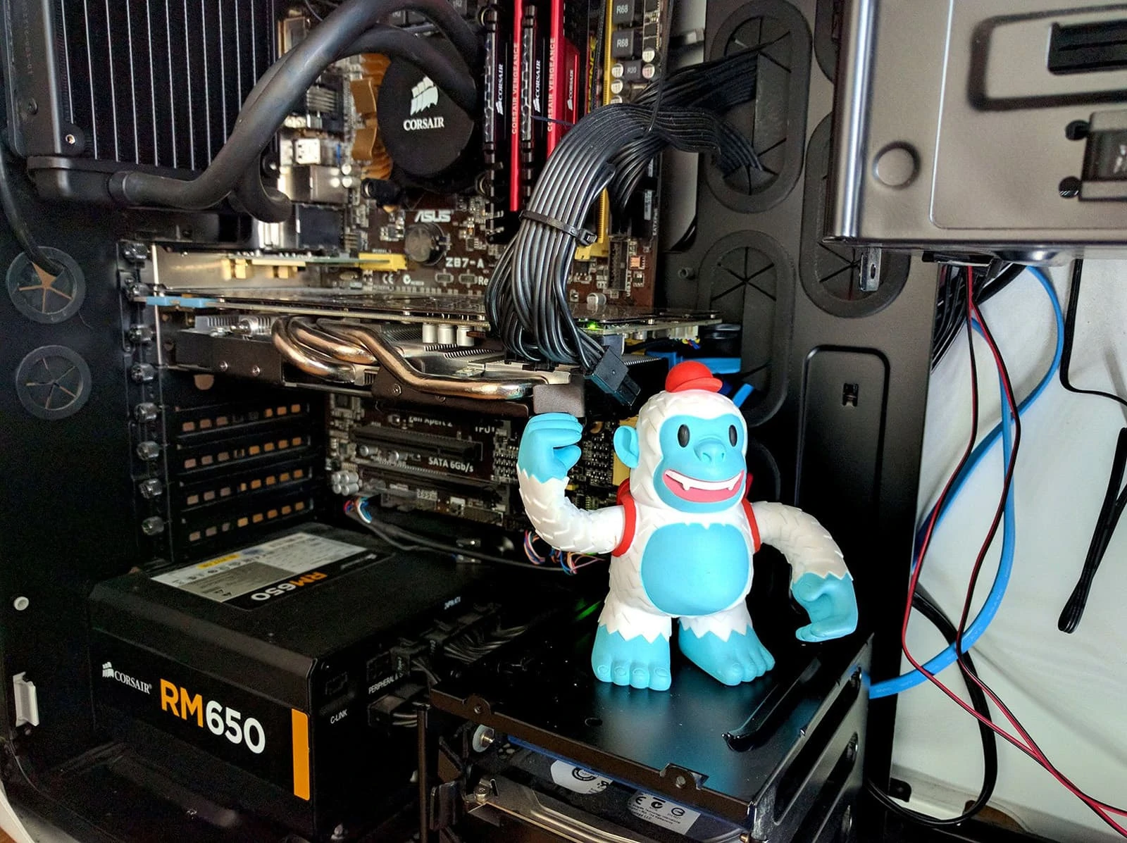 Prop up GPU sag