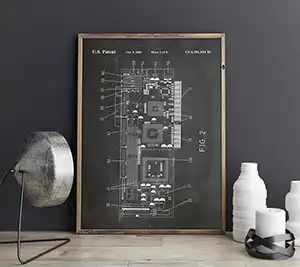 WallBuddy Graphics Card Patent Print
