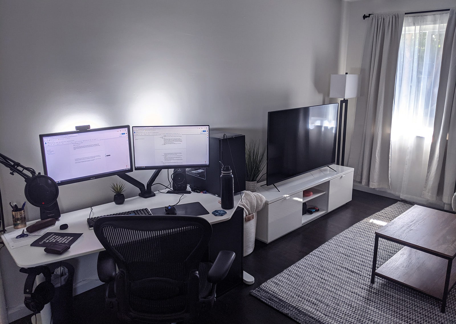 I use Philips Hue Play light bars as bias lighting for my computer monitors.