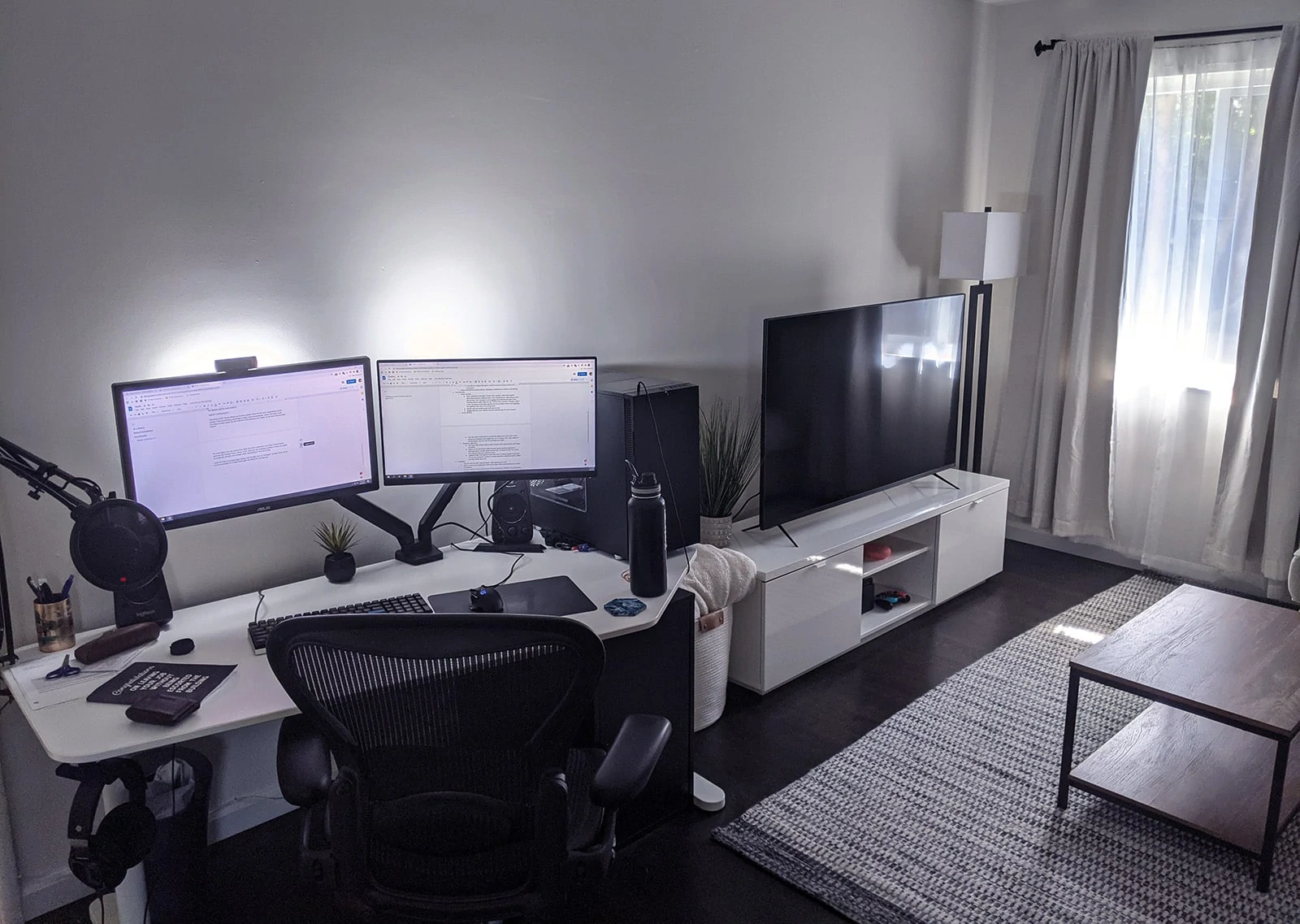 I use Philips Hue Play light bars as bias lighting for my computer monitors.