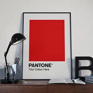 Custom Pantone Print (Framed)