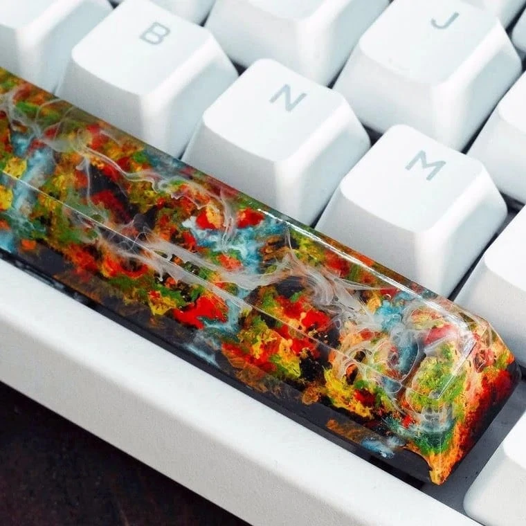Artisan keycap example