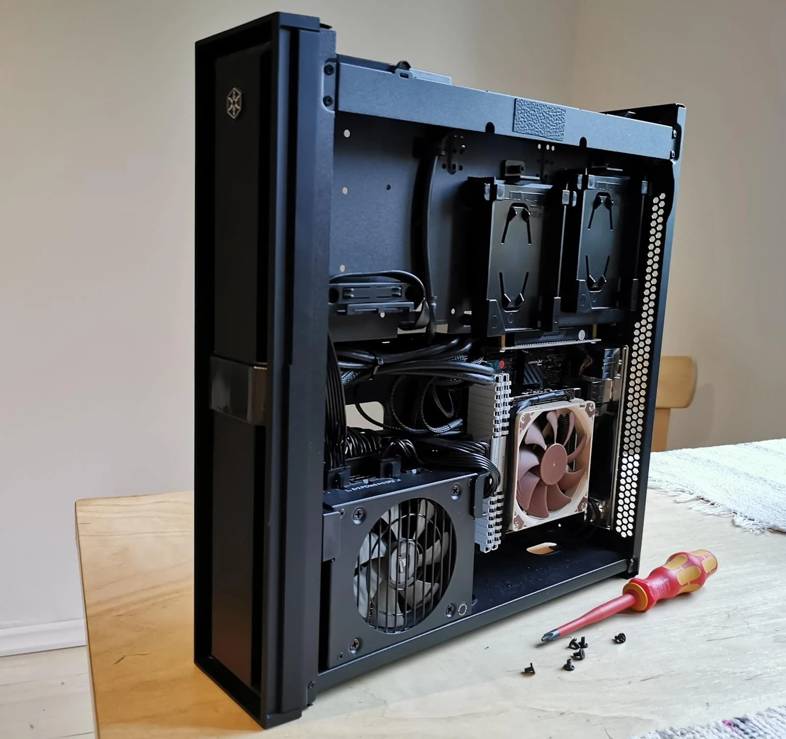 Example silverstone ml08 build