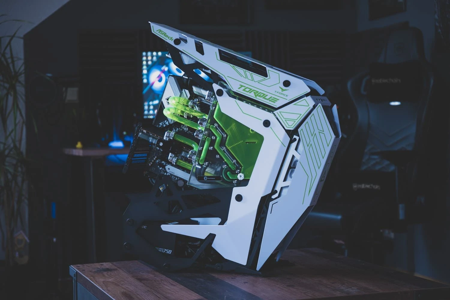 antec torque open pc case