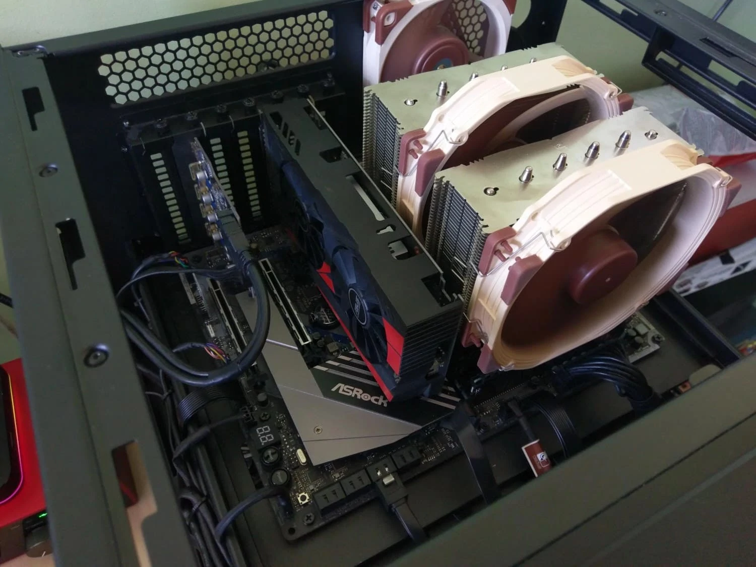 cooler master haf xb build