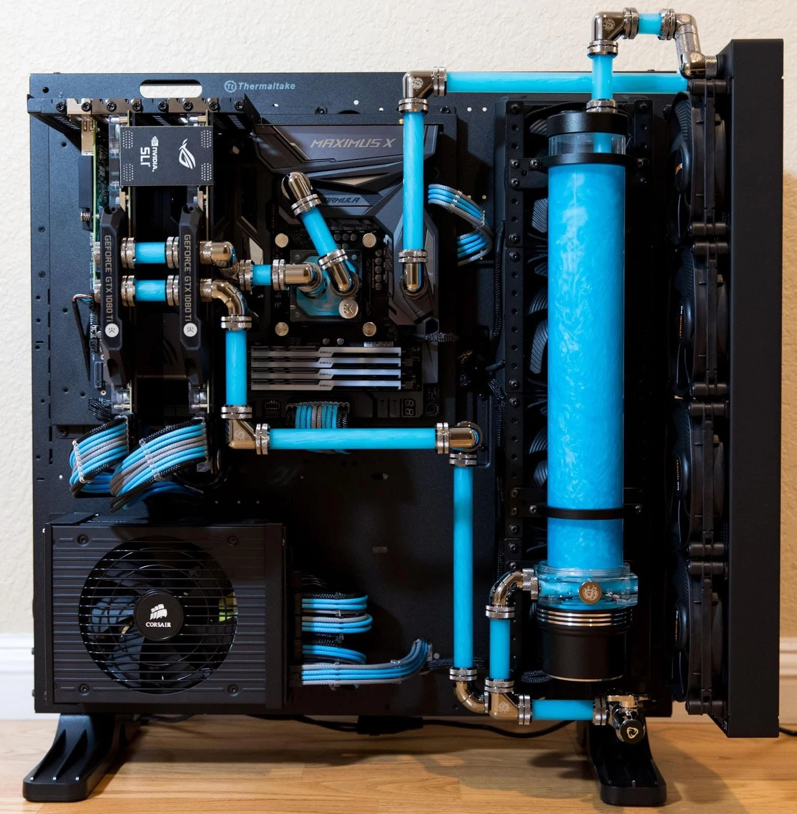 thermaltake p5 build