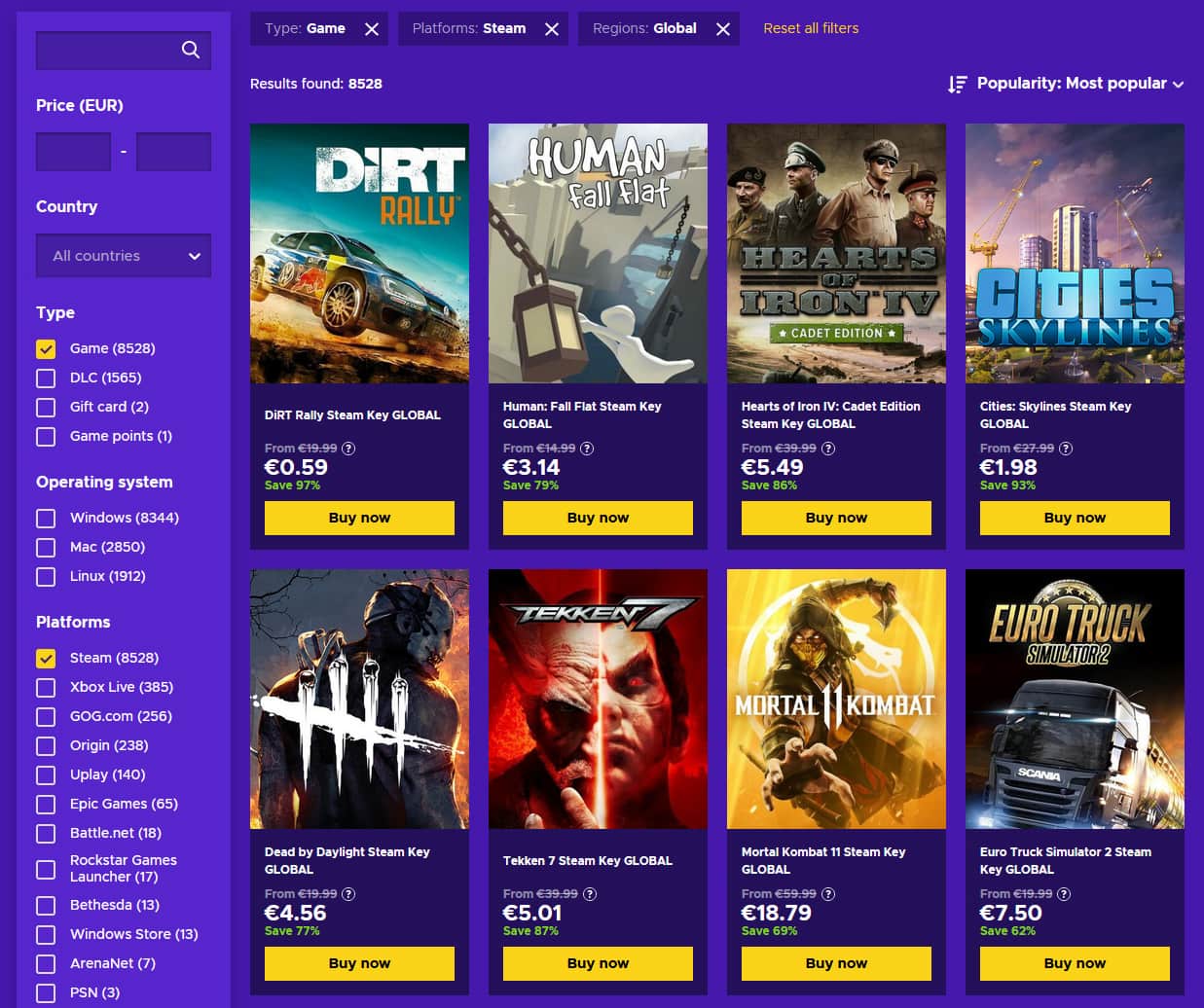 eneba game keys