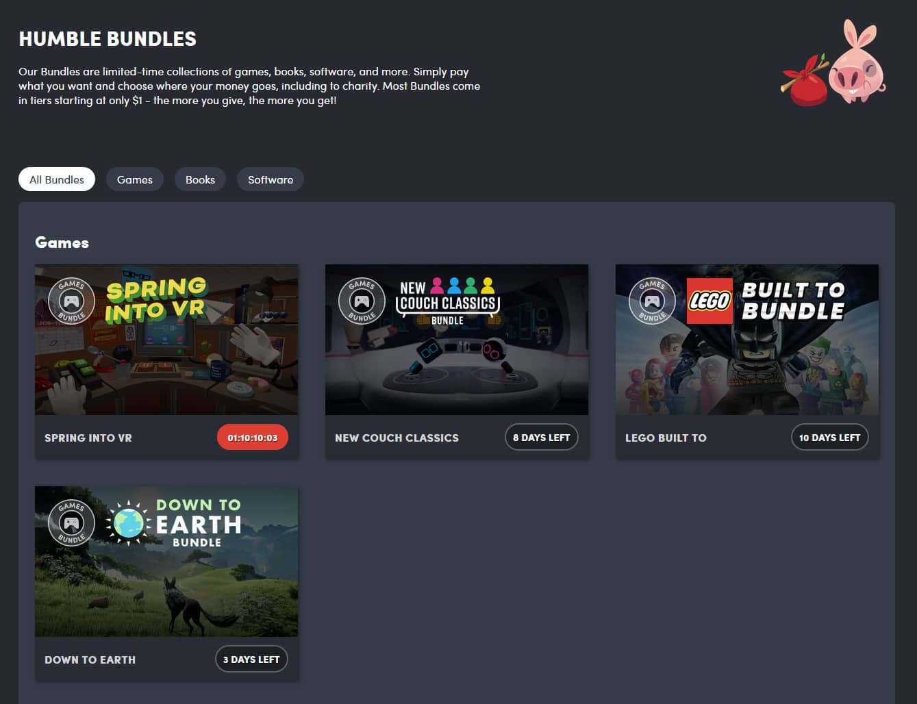 humble bundle bundled game keys