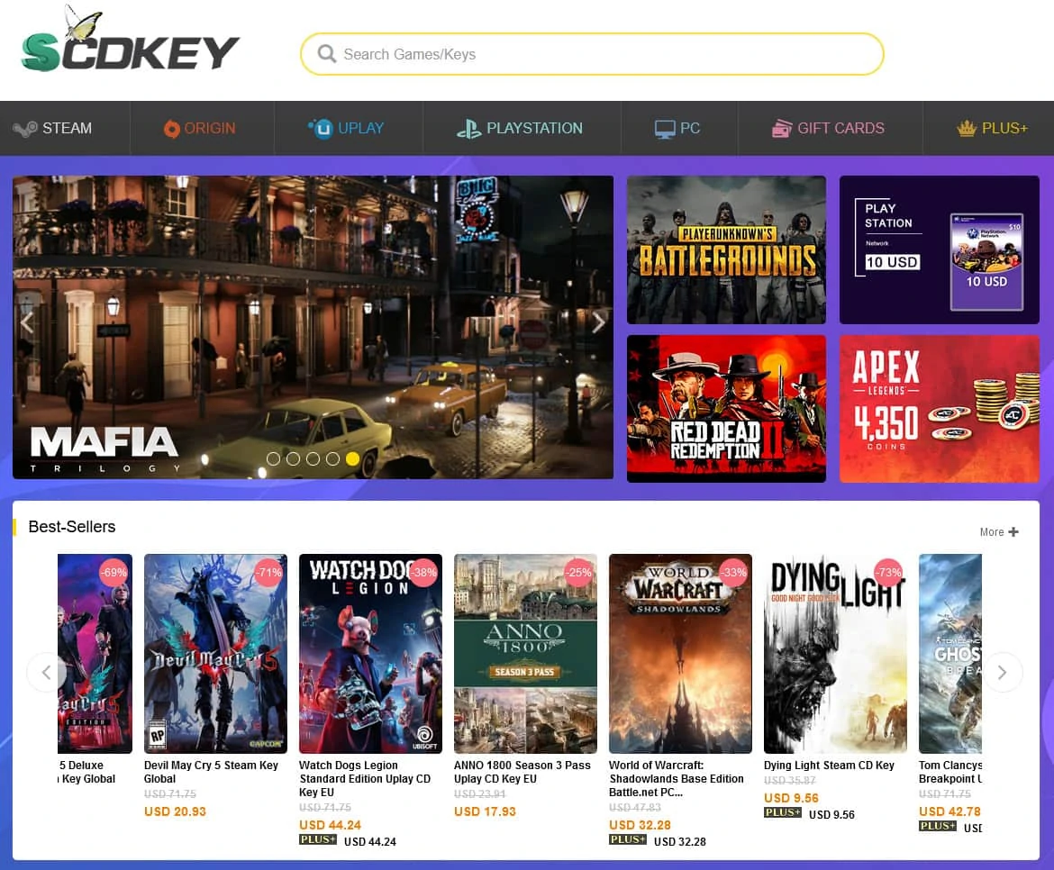 scdkey home page