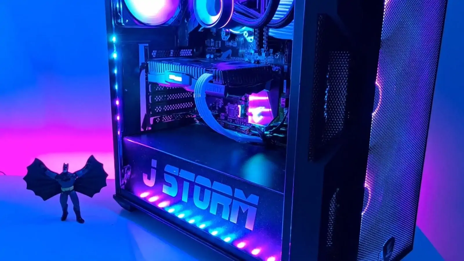 Deepcool RGB 200 Pro build example