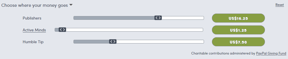 humble bundle sliders