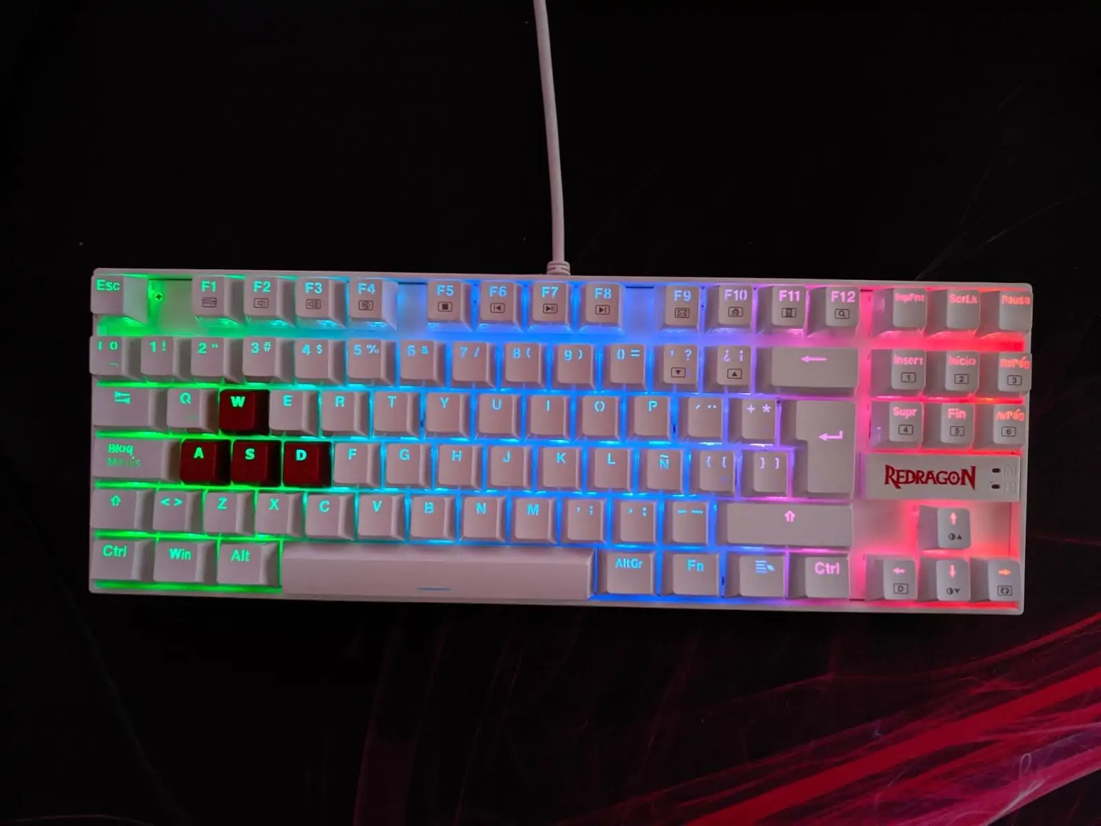 redragon kumara budget gaming keyboard