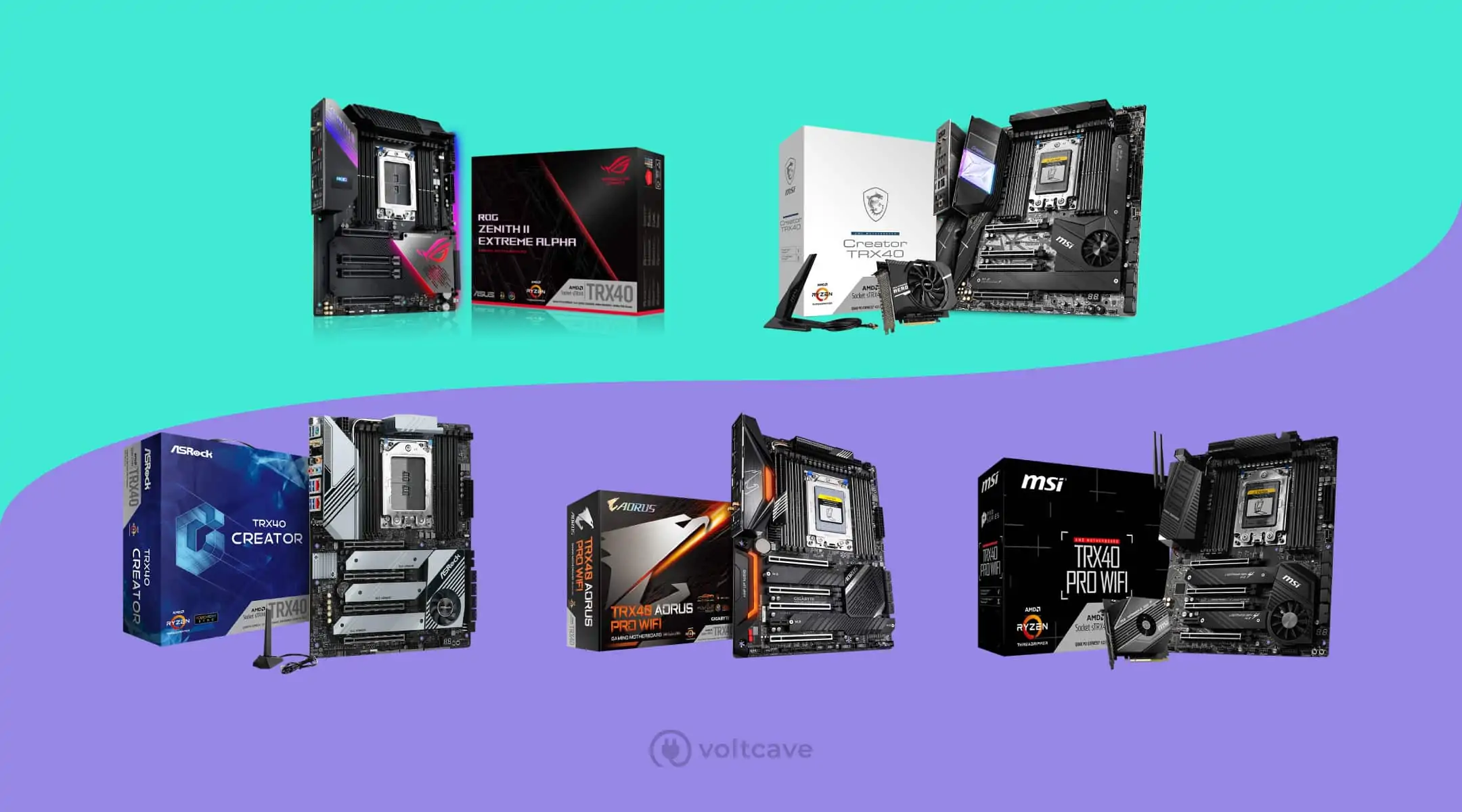 best threadripper motherboards
