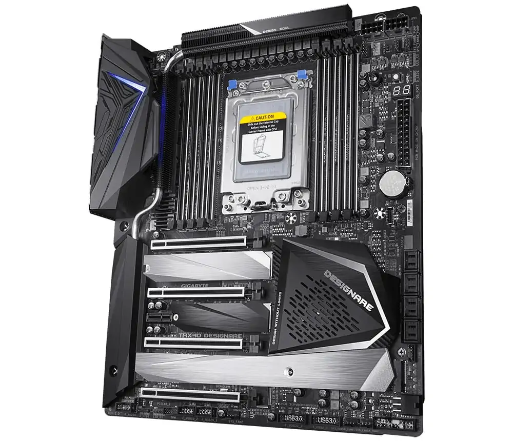 The Gigabyte TRX40 Designare