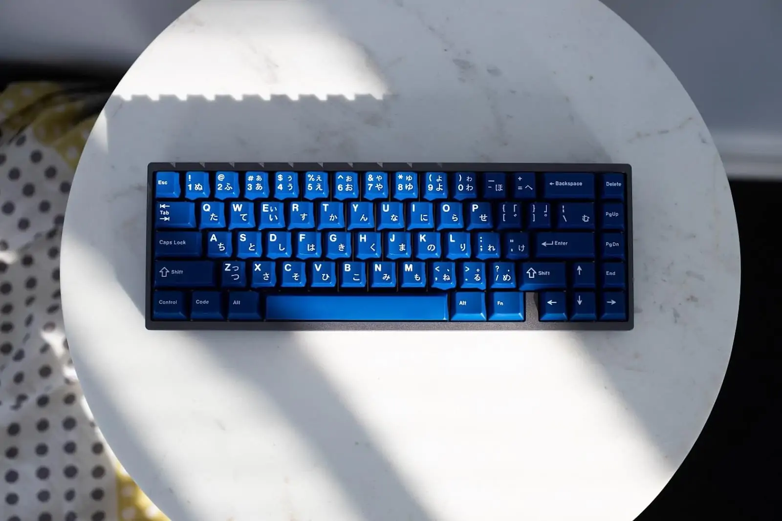 GMK Striker, an example of ABS keycaps