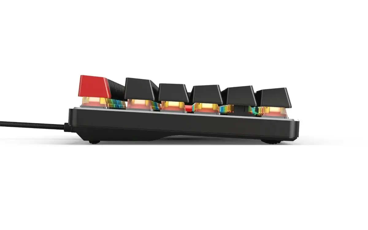 Side view of the GMMK Compact