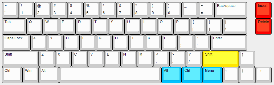 Leopold Keyboard Layout
