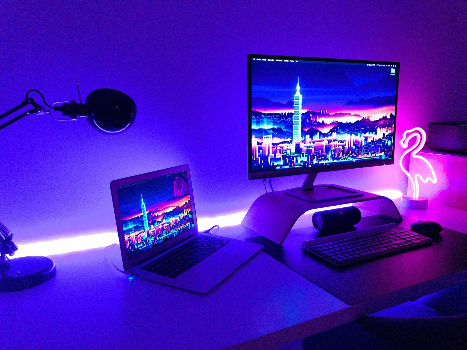 RGB Flamingo