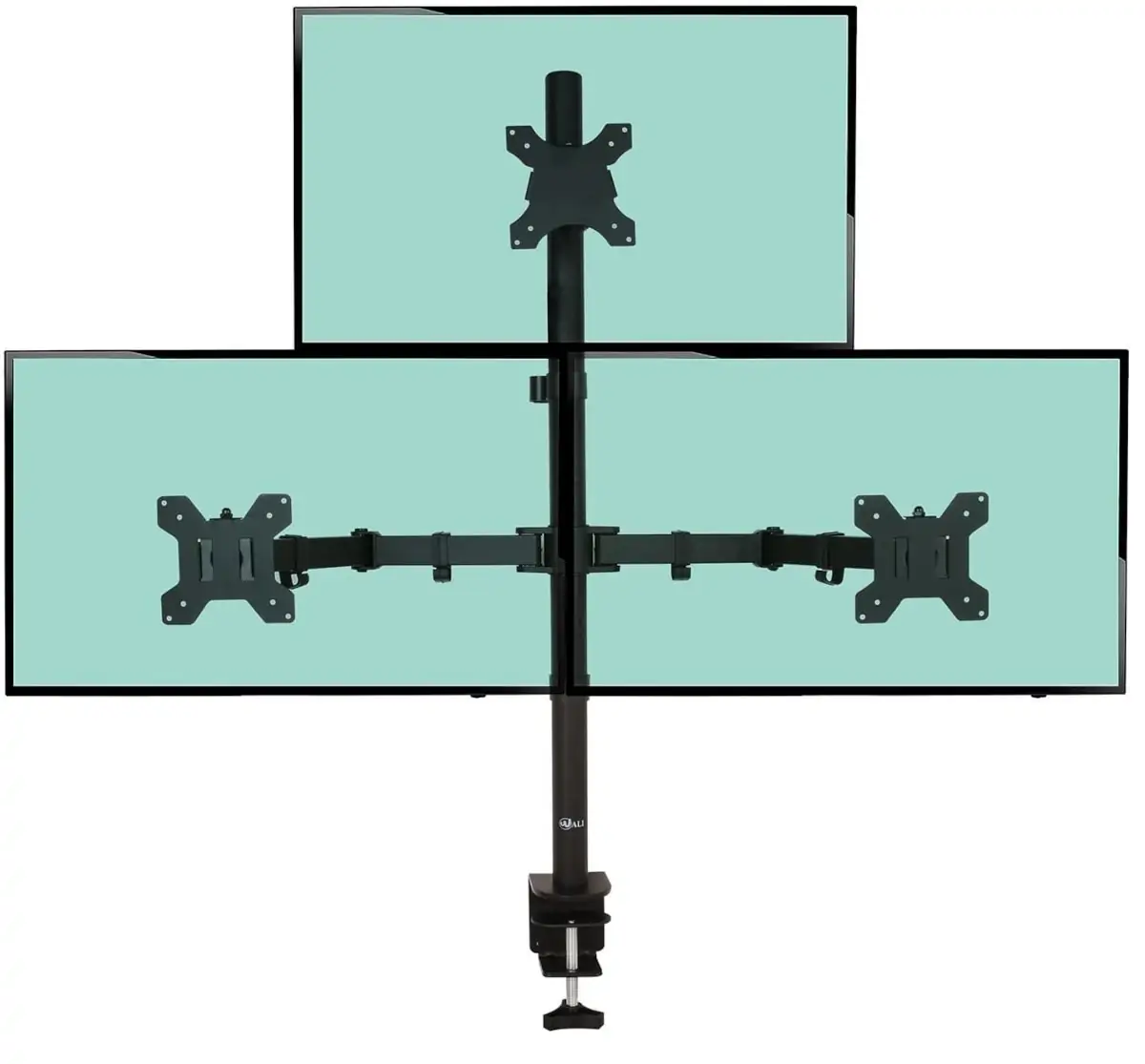 WALI Triple Monitor Mount