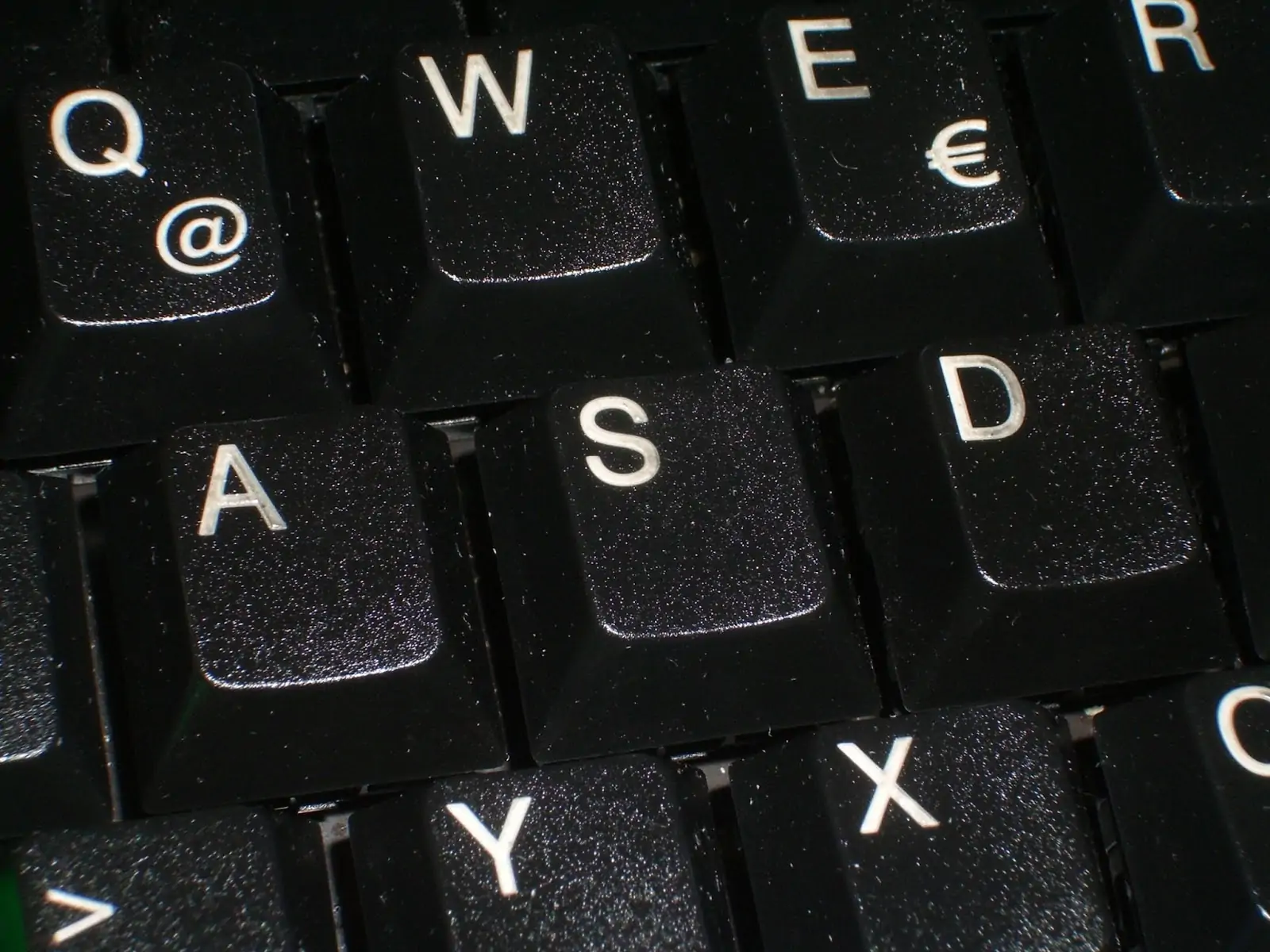 Laser etched keycaps