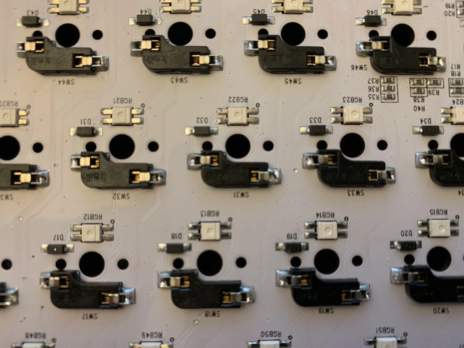 Kailh hotswap sockets