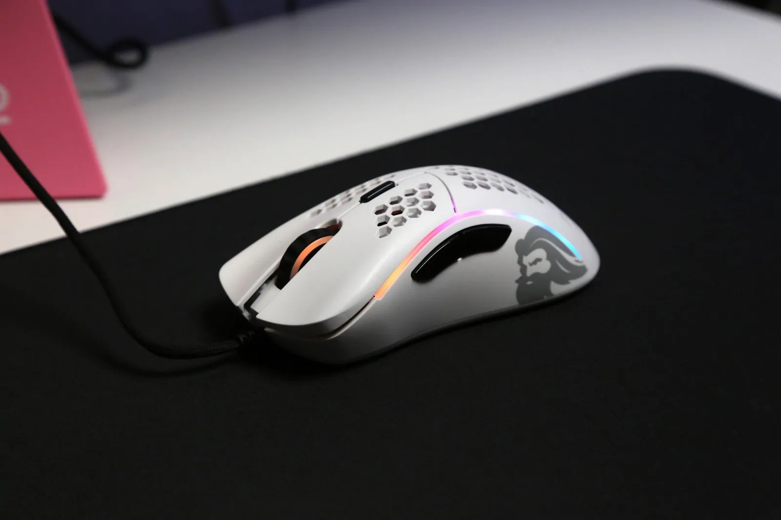 The white Glorious Model D 