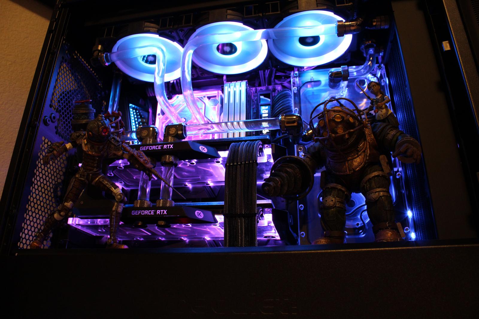 High-end watercooled rig