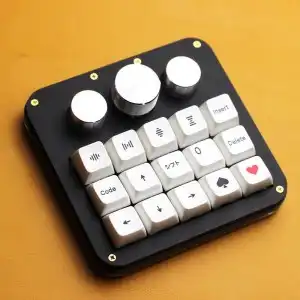 Spider Island 15 Key + 3 Knob Macro Pad