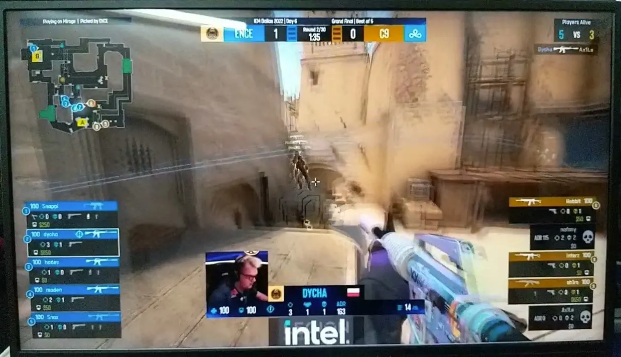 Intehill P15NF ghosting