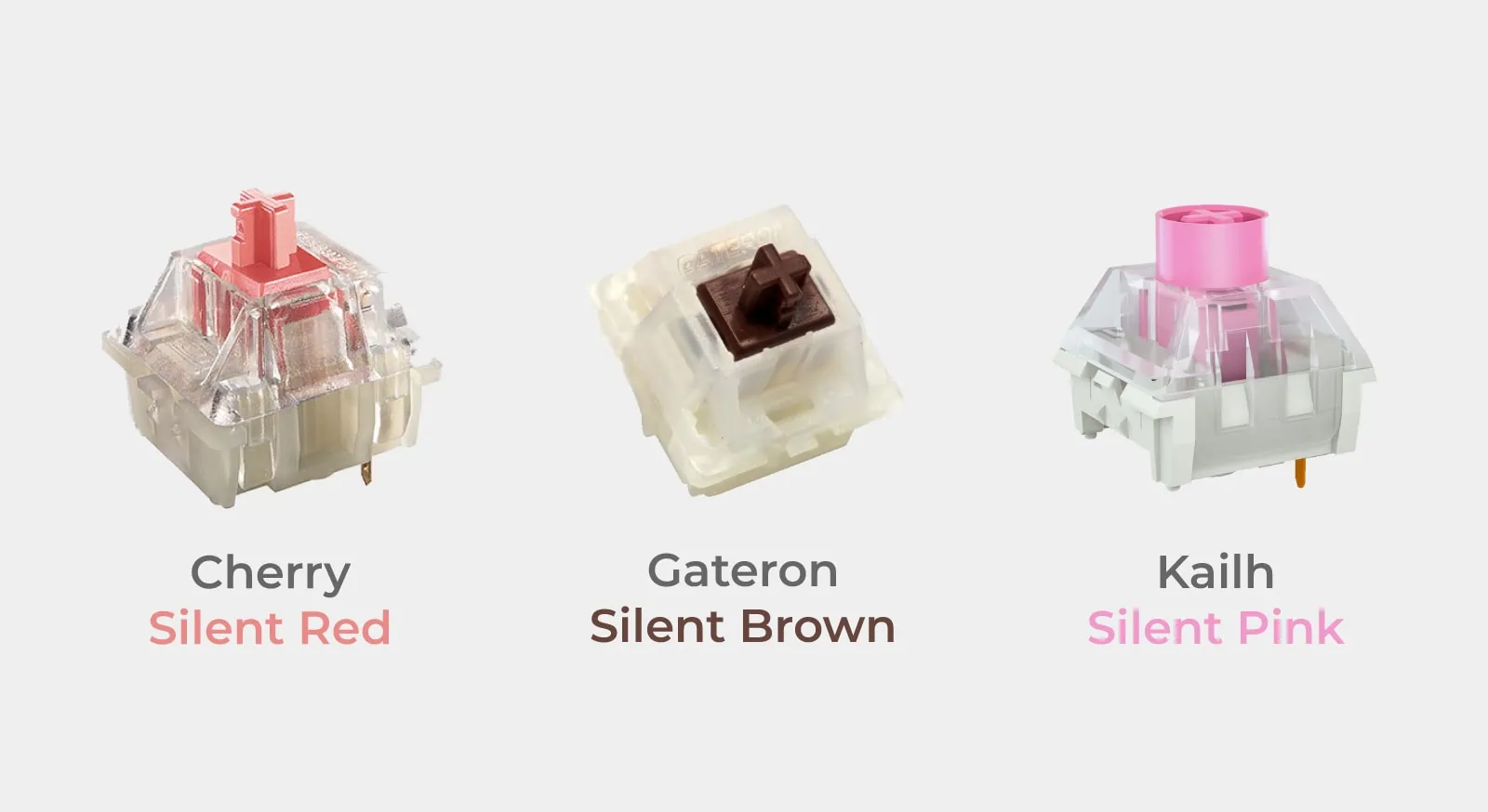silent mechanical switch options