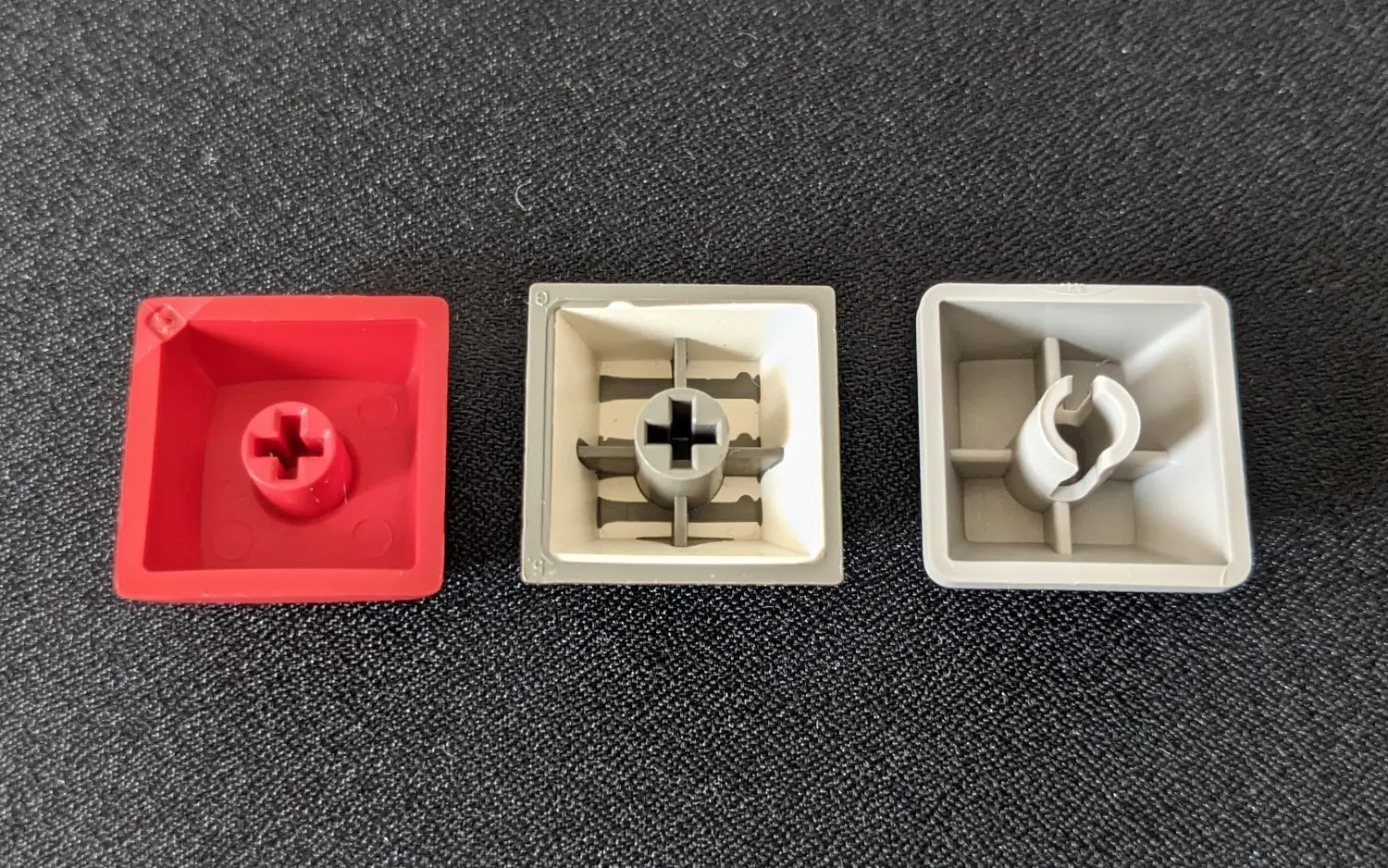 Skyloong, GMK, and Topre keycap thickness