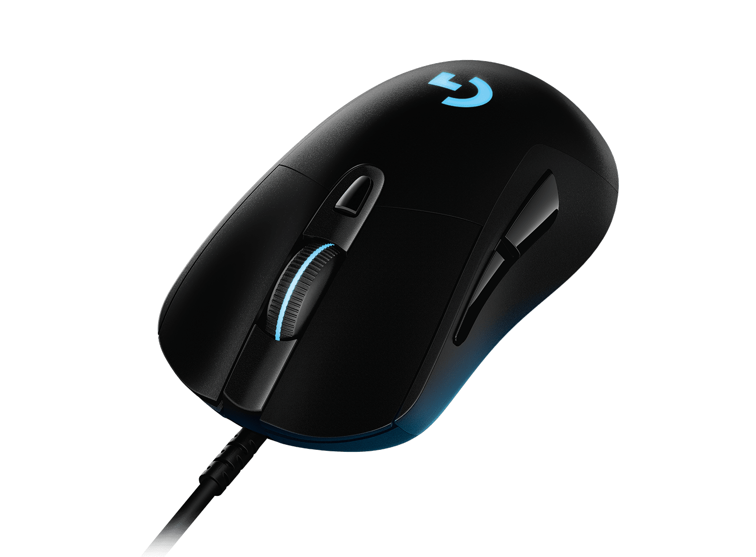 Logitech G403 Front Above View