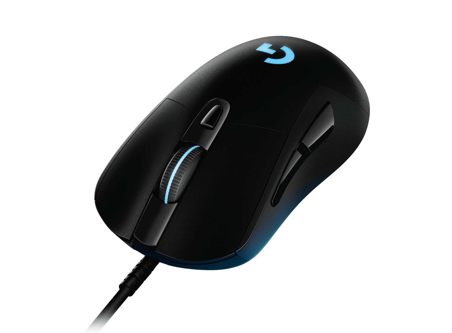 Logitech G403 Front Above View