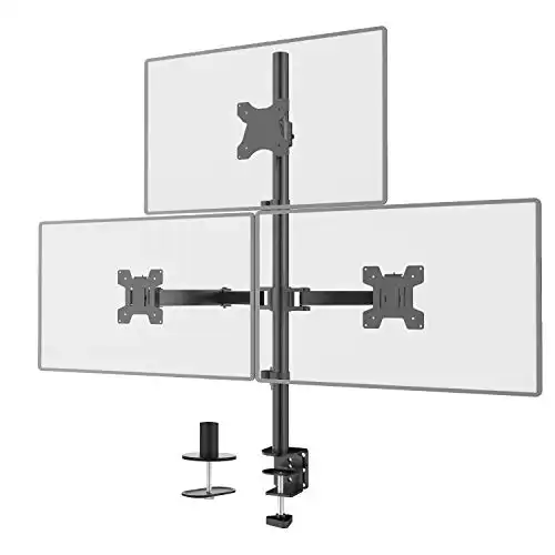 WALI Triple LCD Monitor Desk Mount