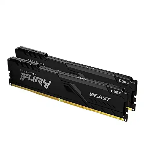 Kingston Fury Beast 16GB 3200MHz DDR4 CL16 Desktop Memory Kit