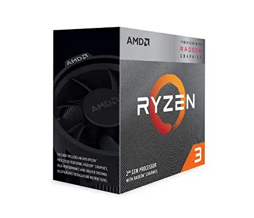 AMD Ryzen 3 3200G Unlocked Desktop Processor with Radeon Graphics